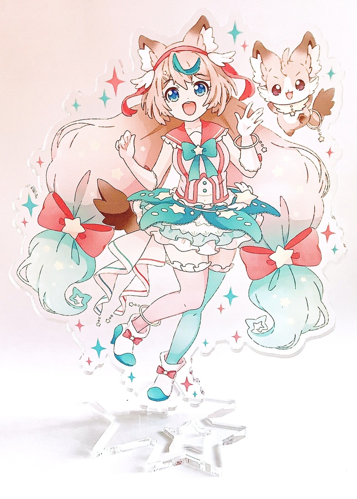 アクリルスタンド【ミルフィ&レモネーコ先生】