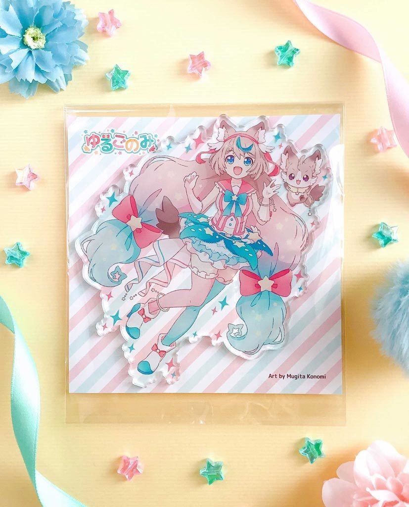 アクリルスタンド【ミルフィ&レモネーコ先生】