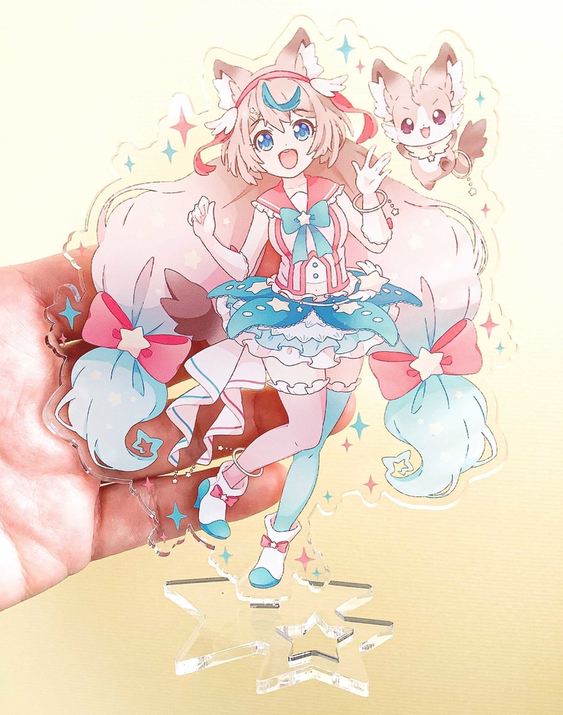 アクリルスタンド【ミルフィ&レモネーコ先生】