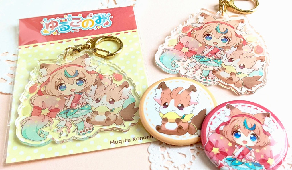 【あと1点】ミルフィ缶バッジ