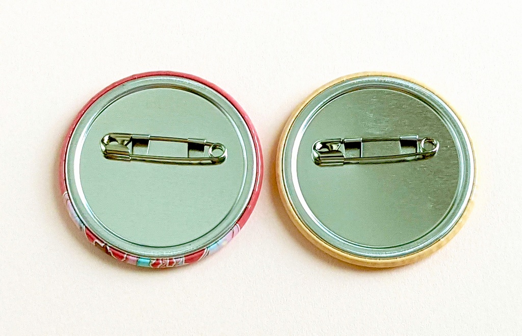 ミルフィ&レモネーコ缶バッジセット