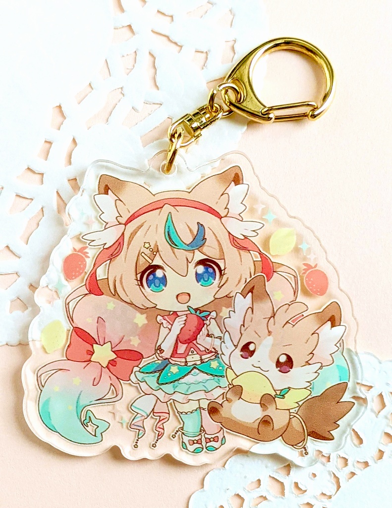 【あと1点】ミルフィ&レモネーコアクリルキーホルダー
