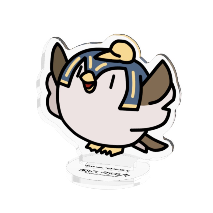 Vtuber「ホルス・カワシマ」アクリルフィギュア 50x50mm