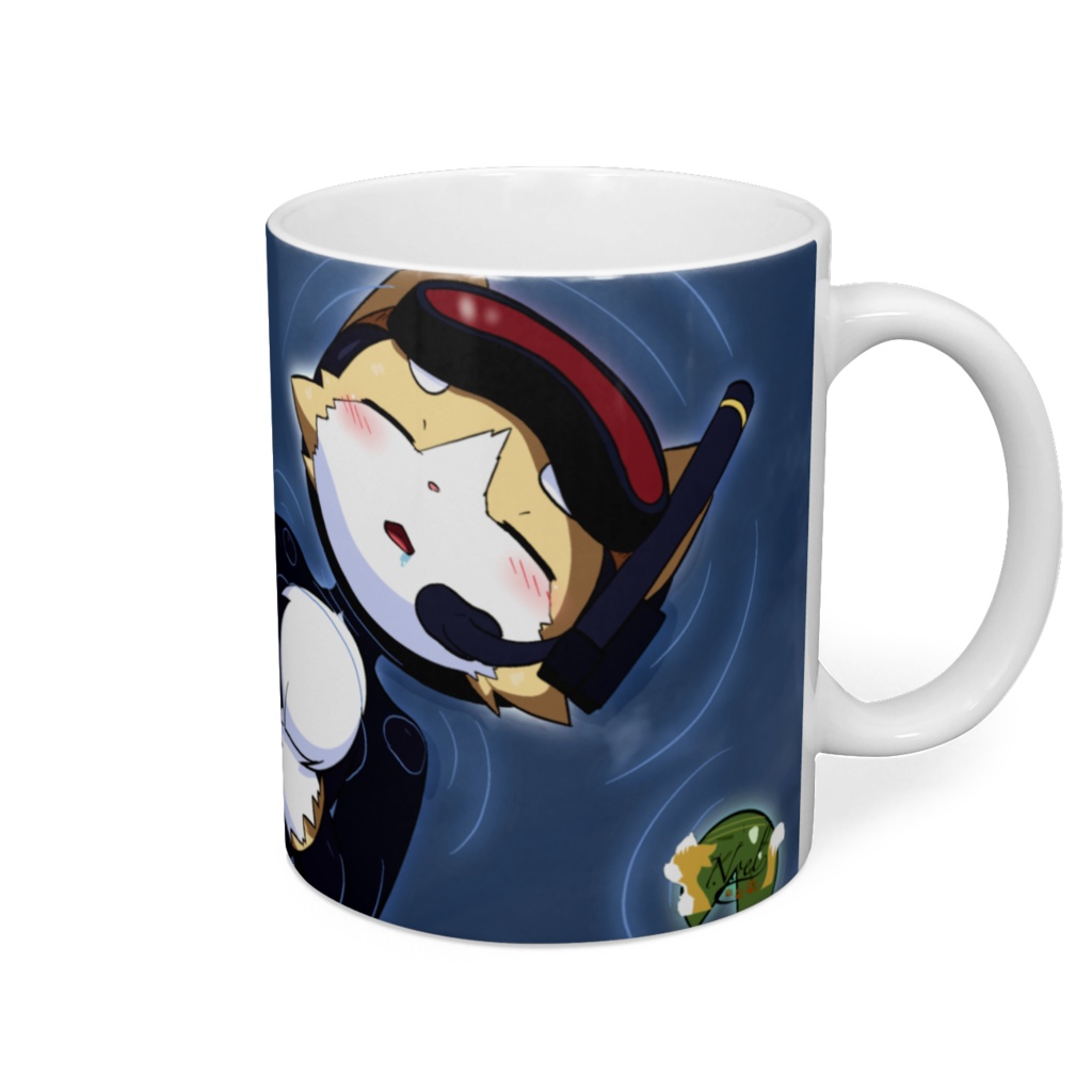 ノエル　水中昼寝　マグカップ