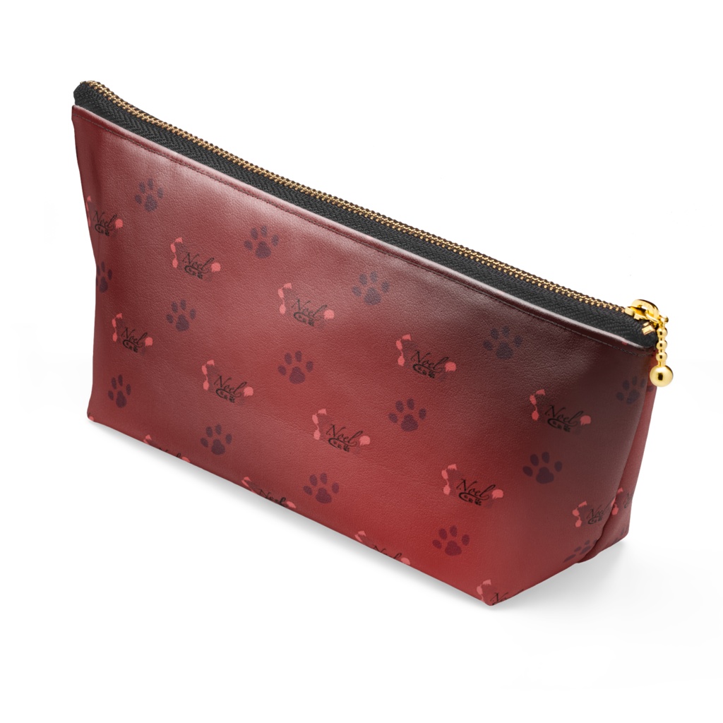 のえる🐾　ロゴポーチ（りんご）