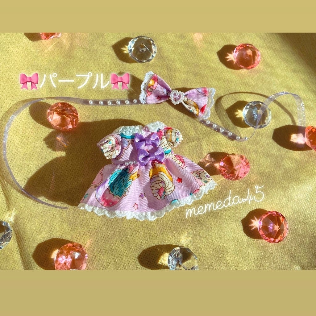 スイーツドレス&ヘアリボンセット