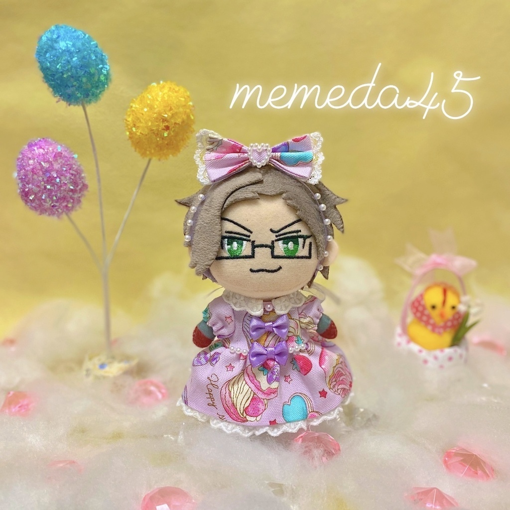 スイーツドレス&ヘアリボンセット