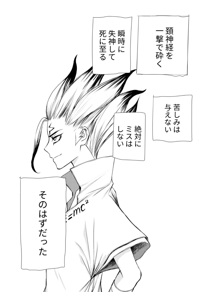 司&千空同人誌「ツバメが飛んだ日」