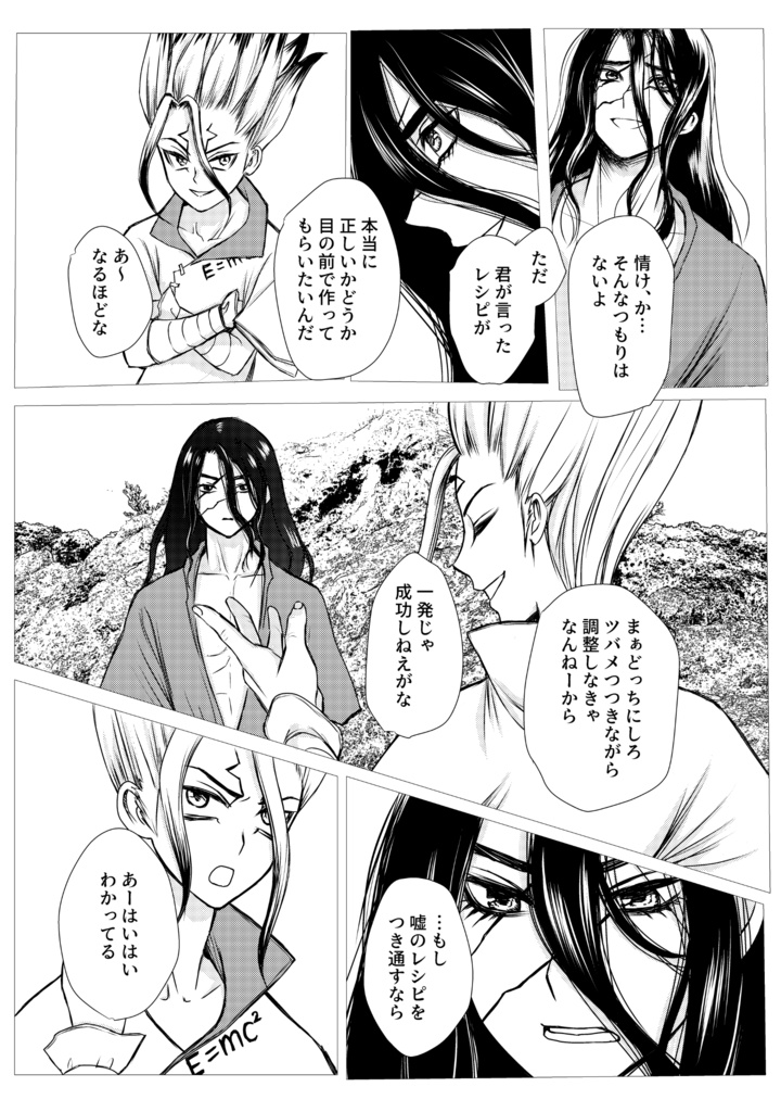 司&千空同人誌「ツバメが飛んだ日」