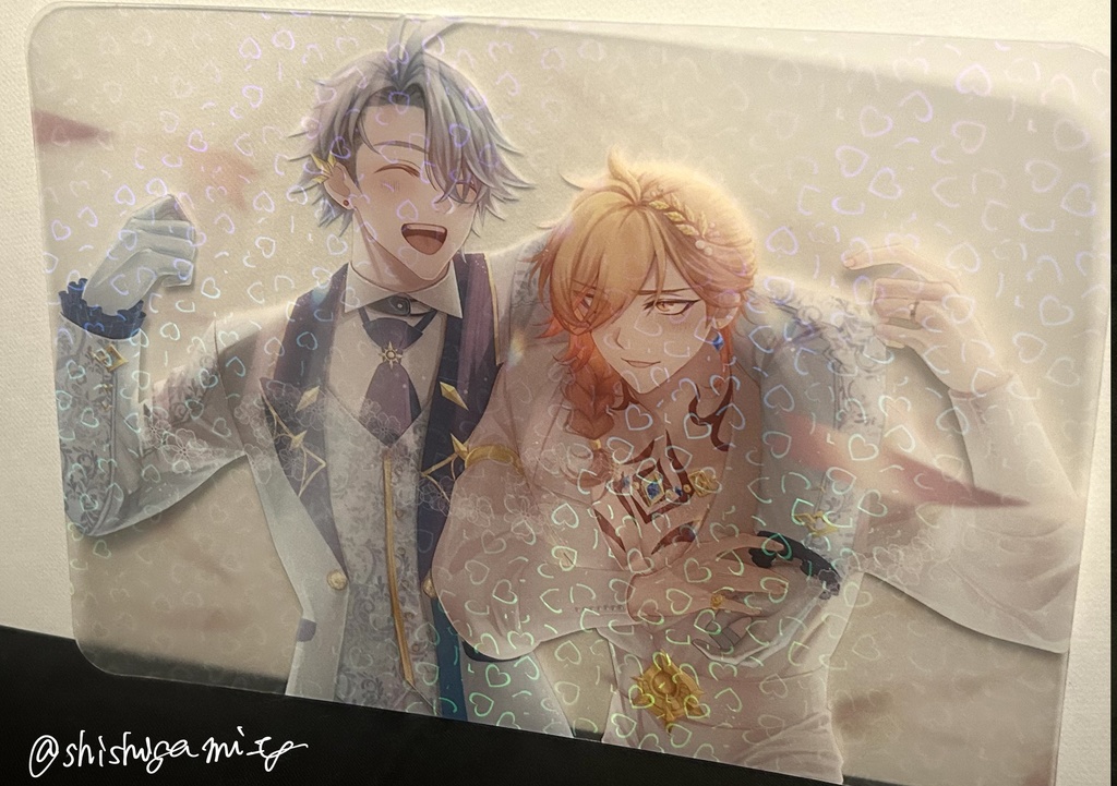 【期間限定】ファイモス結婚モチーフ クリア下敷き&イラストカードセット