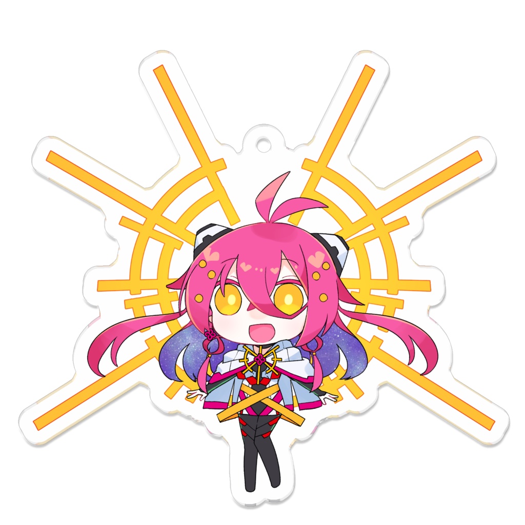 ちっこいスピナ神・おまもりキーホルダー