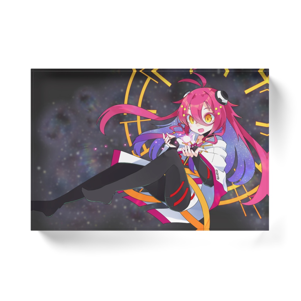 大宇宙のスピナ神・アクリルブロック