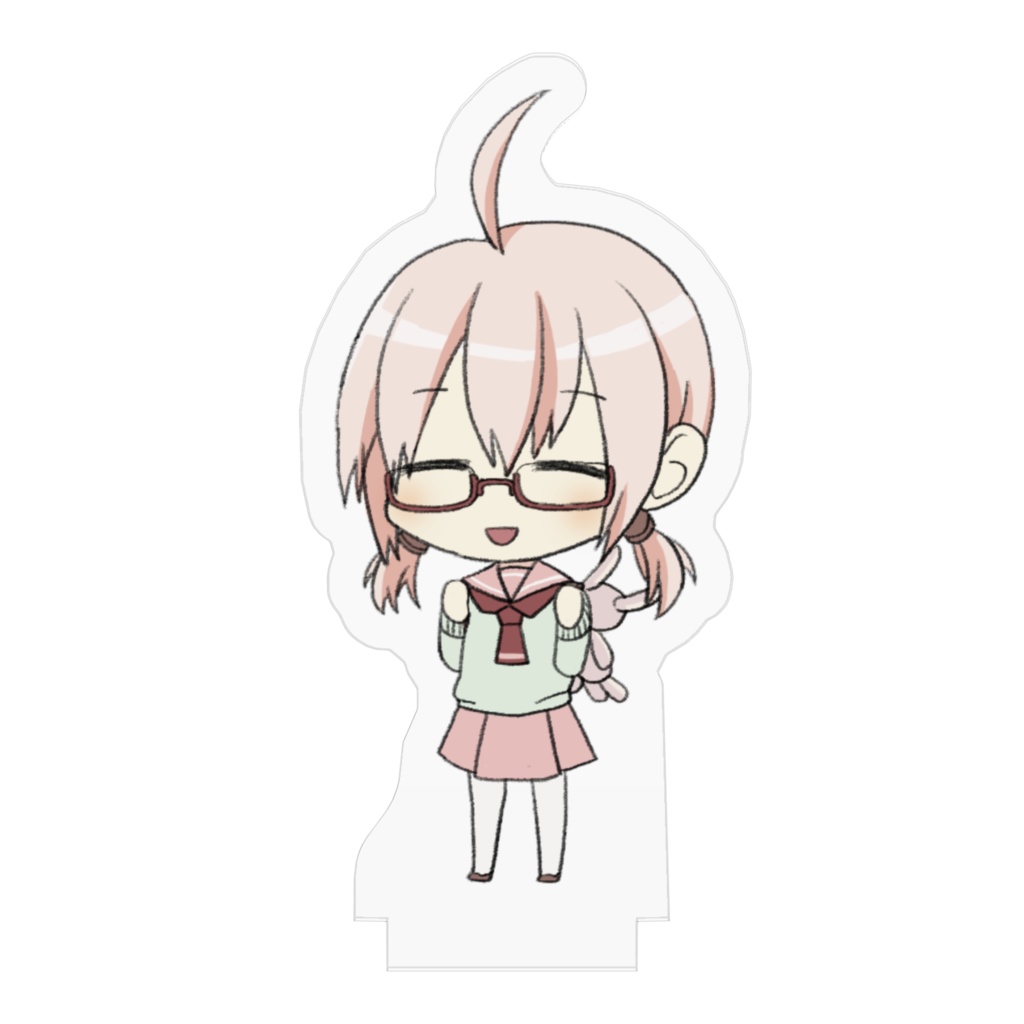 【桜都姫花】『学園スイーツ発見 ~双目(ざらめ)のドーナツ編~』【アクリルフィギュア】