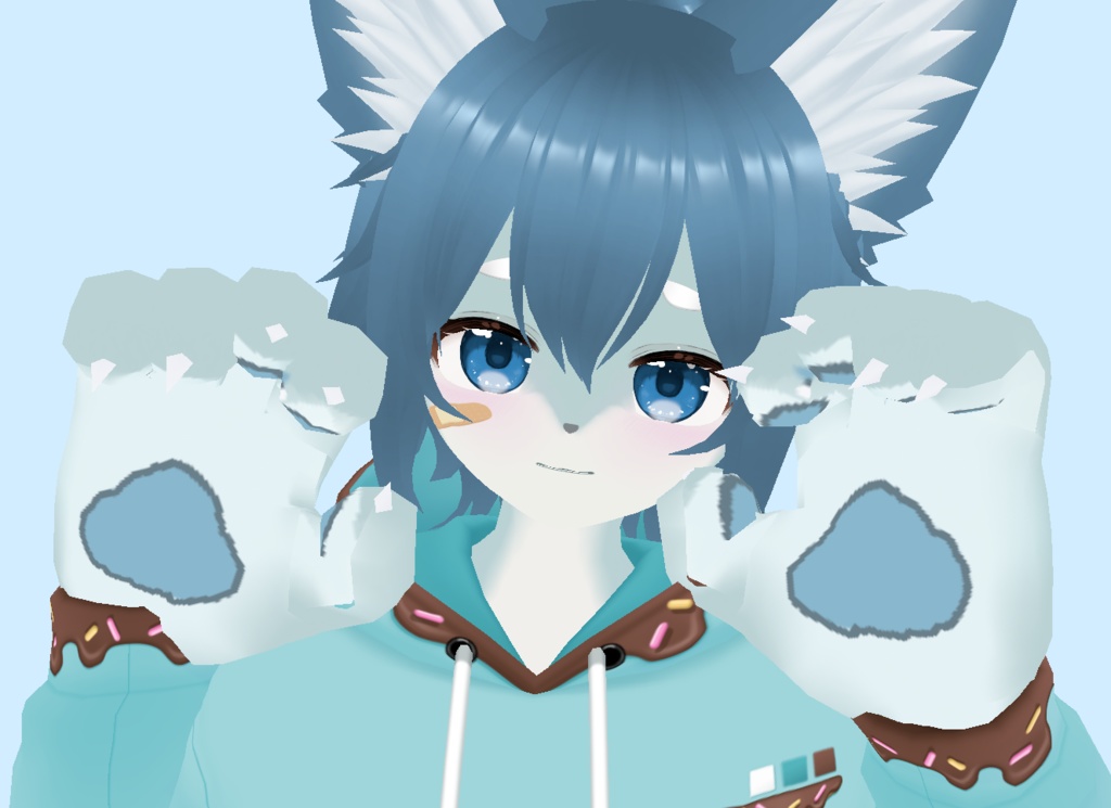 オリジナル3Dモデル　ケモノしょうたくん！