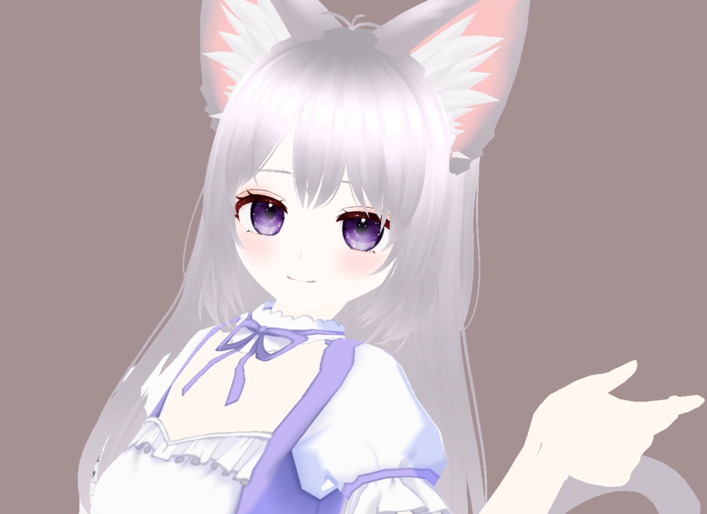 オリジナル3Dモデル　「ふうみゃ」