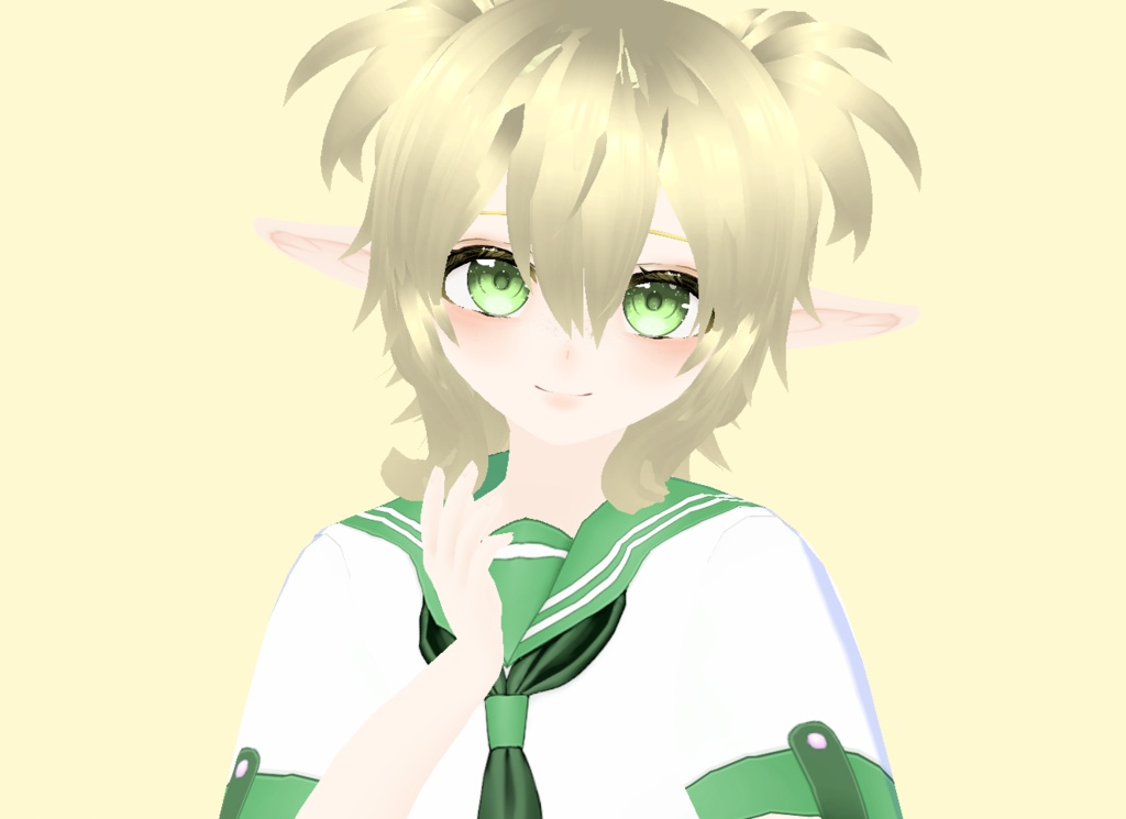 オリジナル3Dモデル「エル」