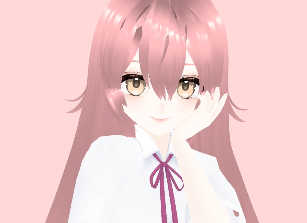 オリジナル3Dモデル「ルビー」