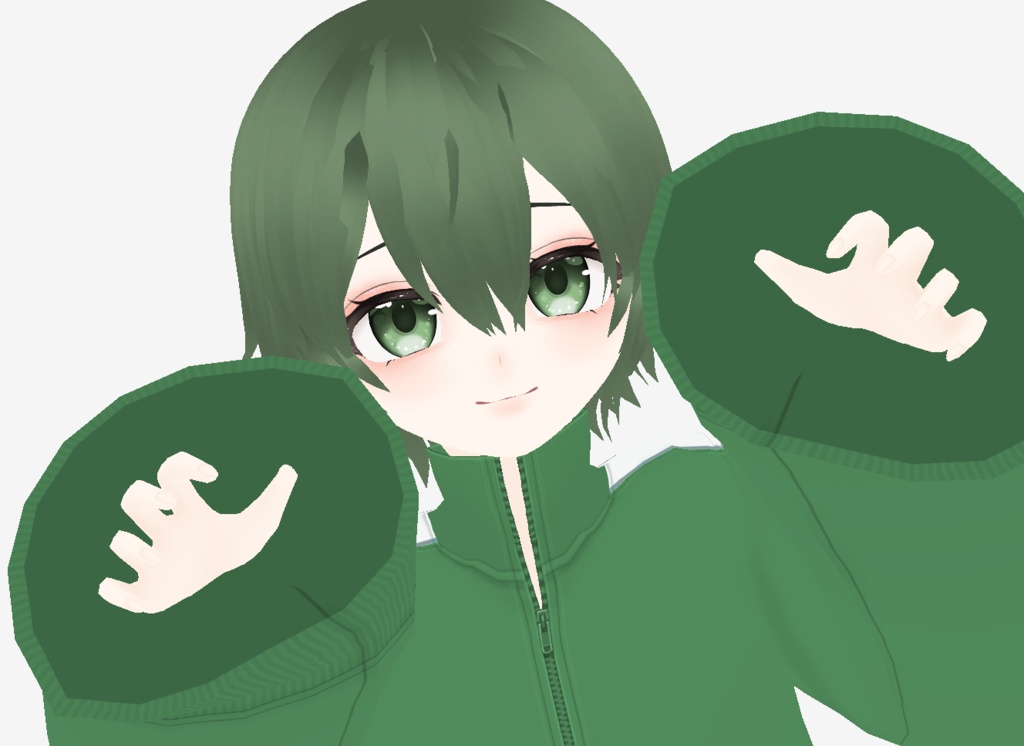 オリジナル3Dモデル「まちゃ」