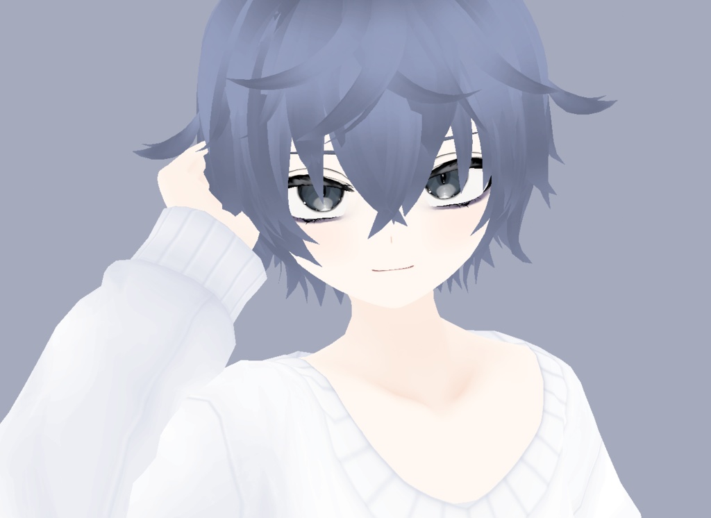 オリジナル3Dモデル「ゆゆ」