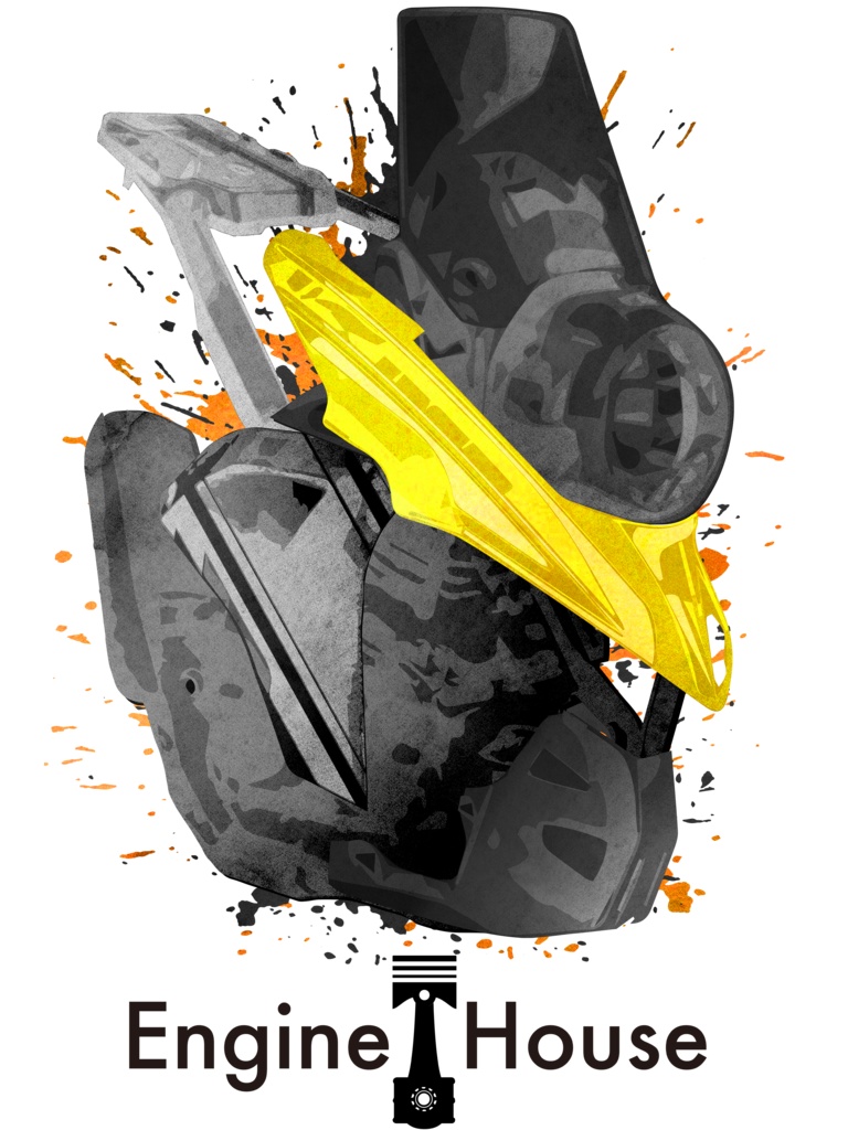 モチーフパーカー:V-strom250 ver2