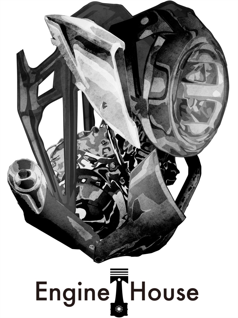 モチーフパーカー:CB125R