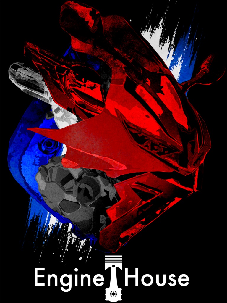 モチーフパーカー:CBR600RR