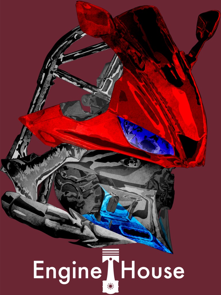 モチーフパーカー:YZF-R25(2019〜)