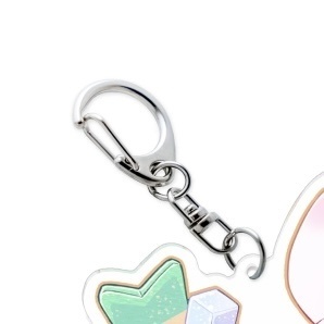 【おまけ付き】んしょ!ちびけーきちゃん、アクリルキーホルダー
