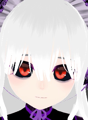 【VRoid】 white gray hair 白グレーヘア