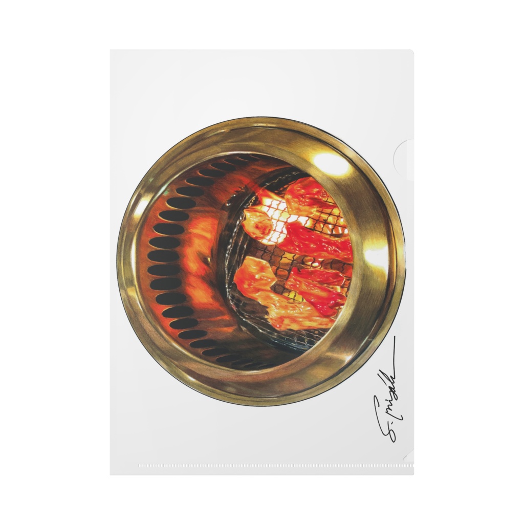 「どこでも焼肉」クリアファイル