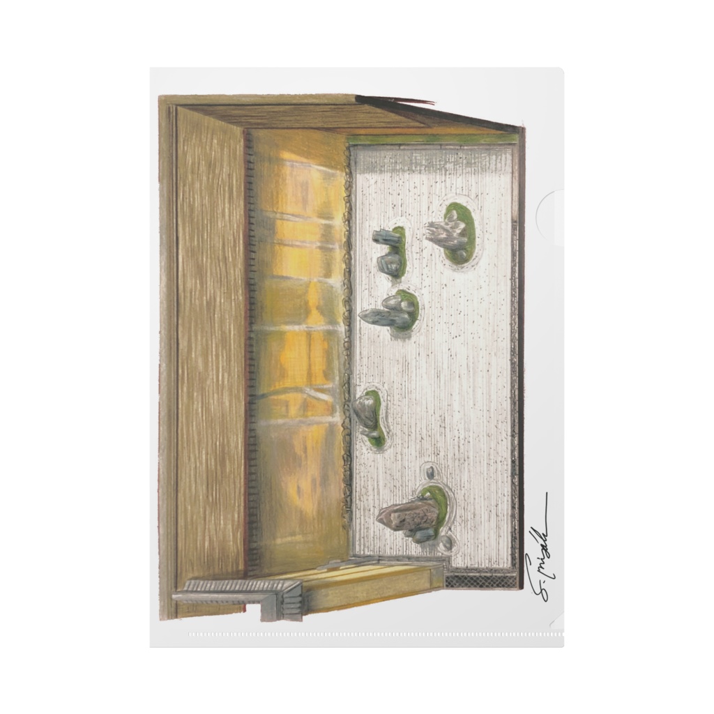 「枯山水」クリアファイル