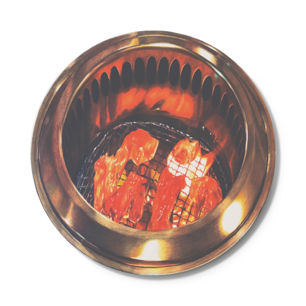 「どこでも焼肉」コースター