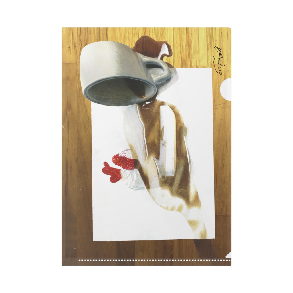 「苦い思い出」クリアファイル