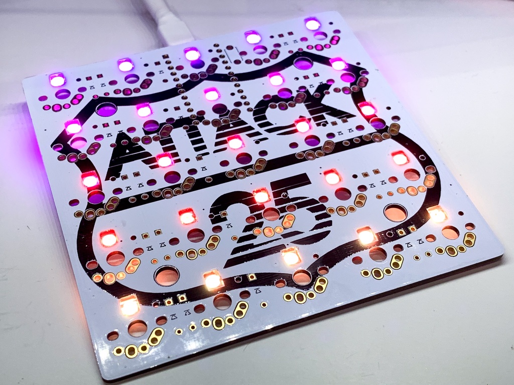 Attack25 自作キーボードキット