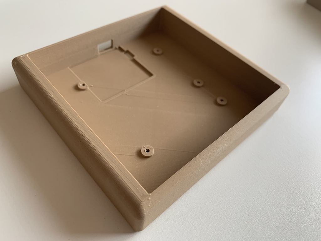 ATTACK25 3Dプリントケース 木工風