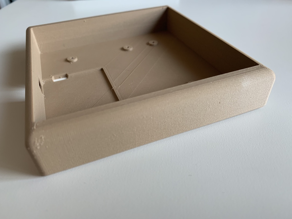 ATTACK25 3Dプリントケース 木工風