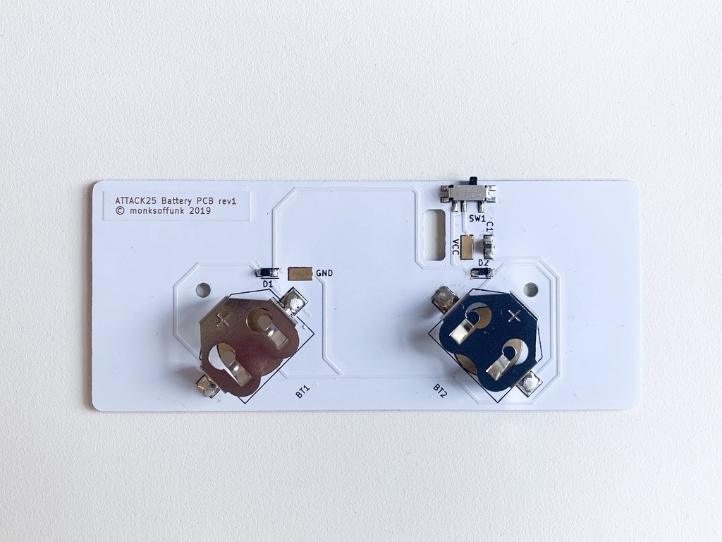 ATTACK25BMP対応電池キット