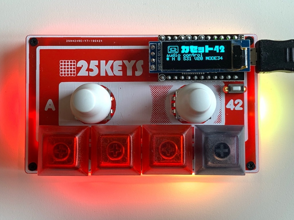 Cassette42 メディアキーパッドキット