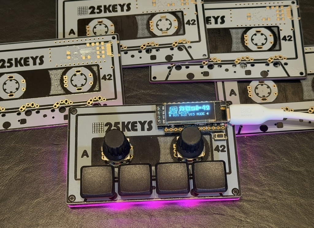 Cassette42 メディアキーパッドキット