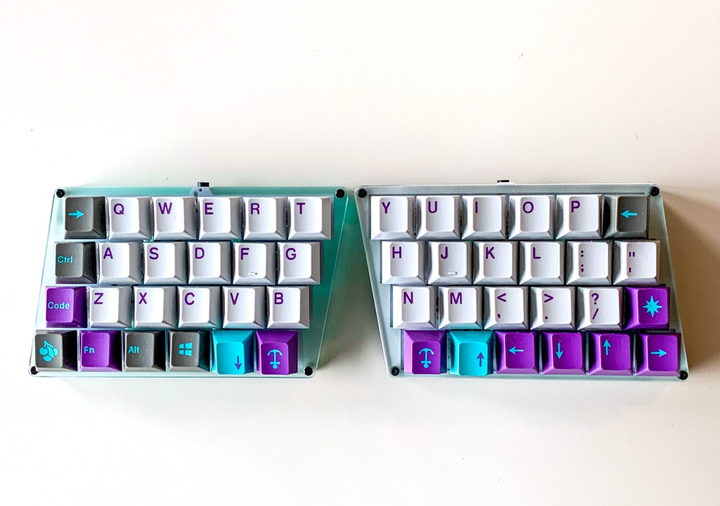 Zinc キーボードキット ガラスマット