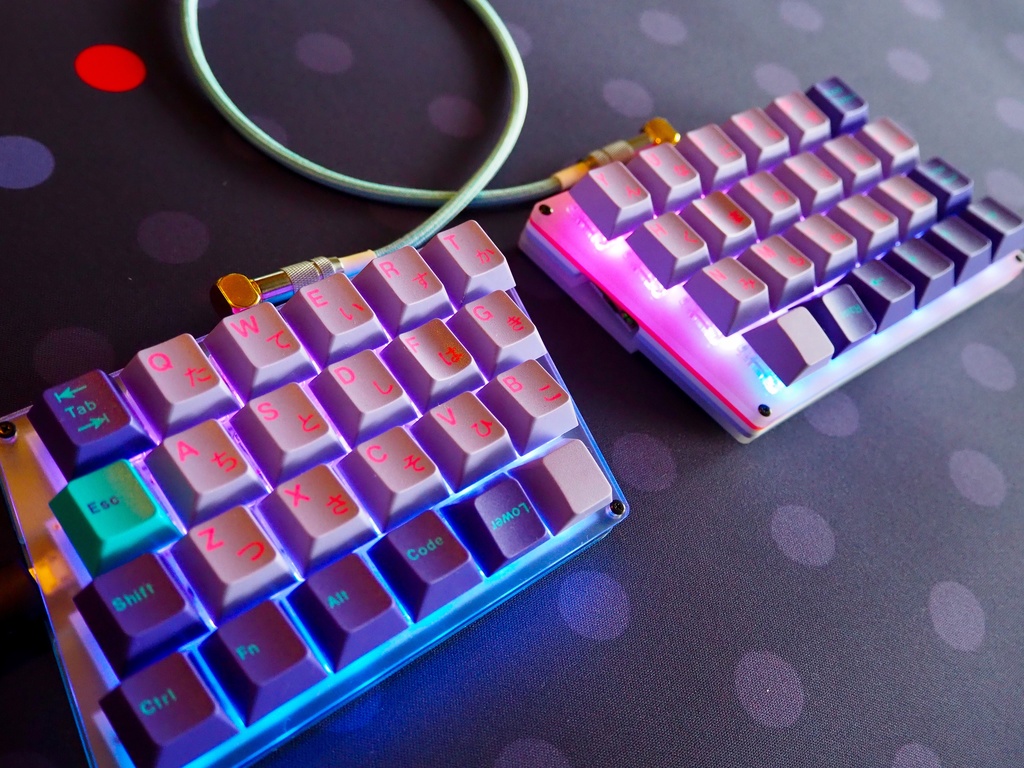 Zinc キーボードキット ガラスマット