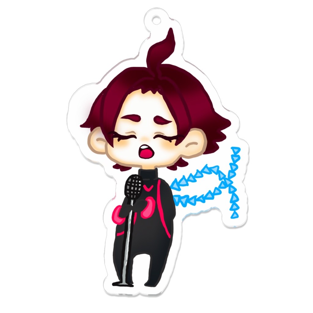 ハチピアクリルキーホルダー