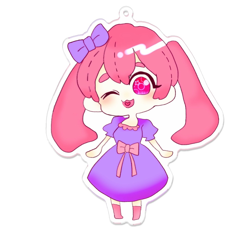 沖田てぃなアクリルキーホルダー