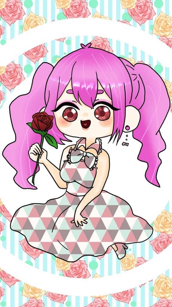 沖田てぃな アクリルキーホルダー