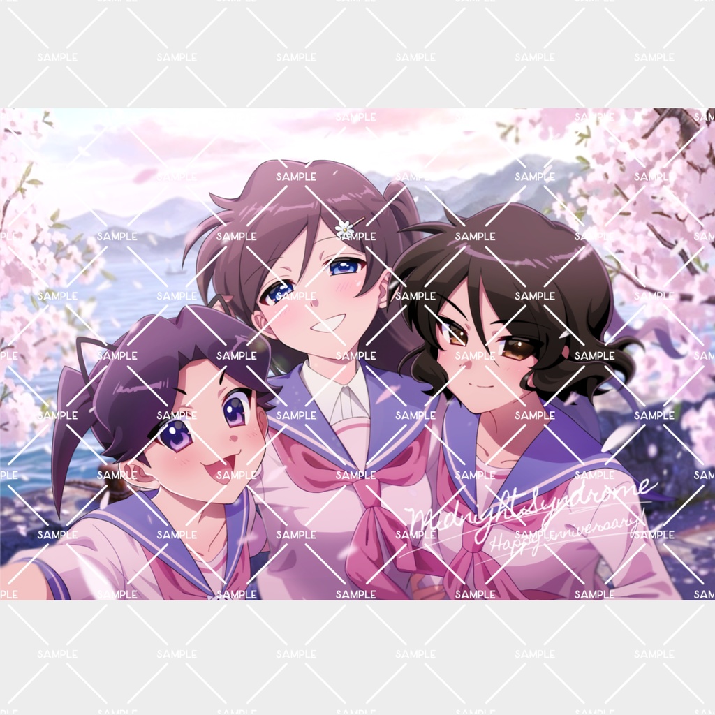 【予約販売】ミッドナイトシンドローム2周年記念|アクリルブロック