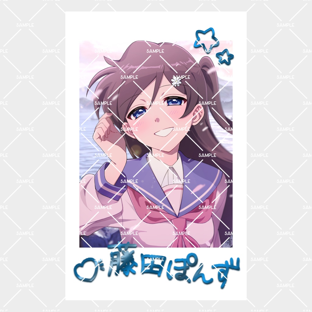 【予約販売】藤田ぽんず|証明写真&チェキセット