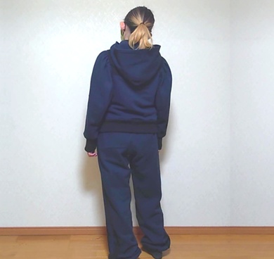 【型紙】スウェット フーディー&イージパンツ セットアップ