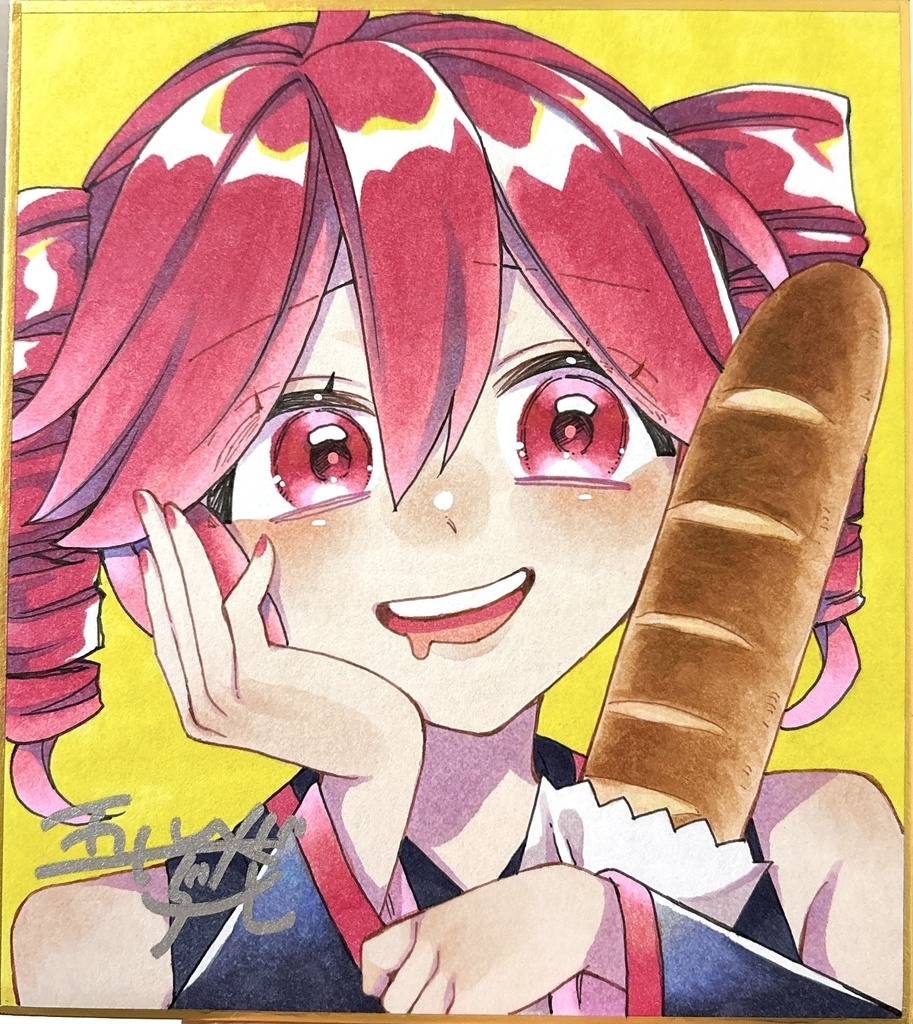 ボカロ・合成音声 直筆色紙