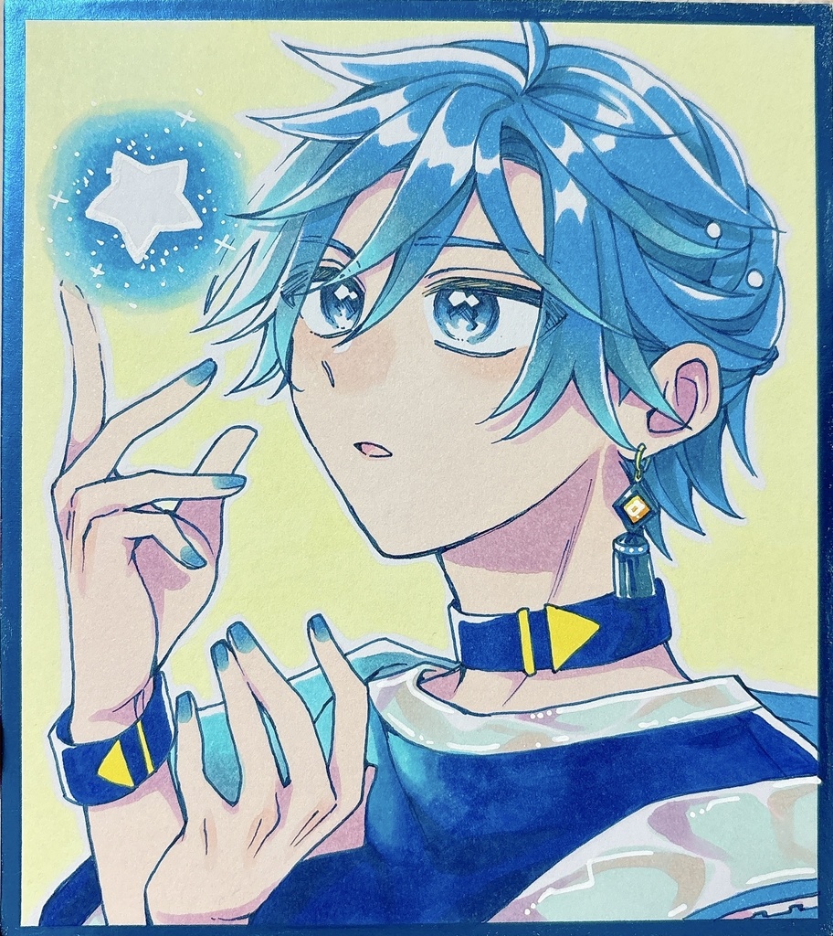 KAITO VOCALOID 直筆色紙
