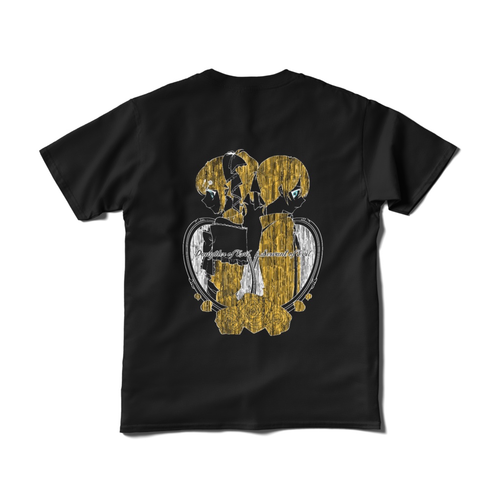 悪ノ娘・悪ノ召使 Tシャツ(黒)